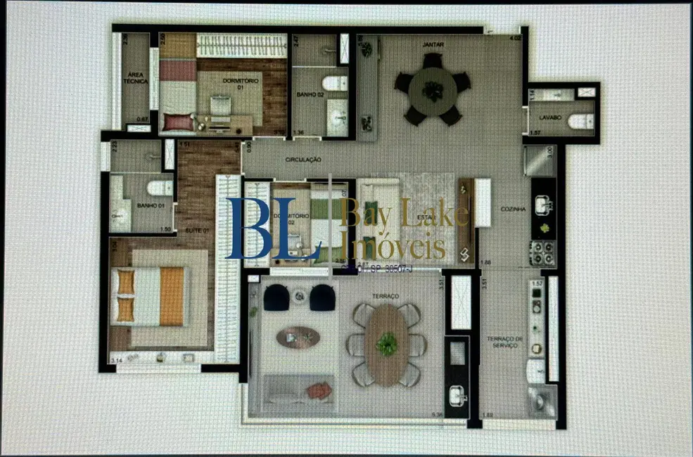 Foto 3 de Apartamento com 3 quartos à venda, 102m2 em Mooca, São Paulo - SP