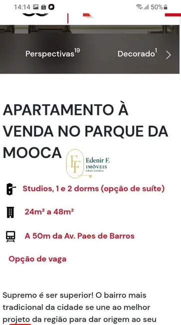 Foto 4 de Apartamento com 1 quarto à venda, 27m2 em Vila Prudente, São Paulo - SP
