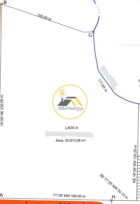 Foto 3 de Terreno / Lote à venda, 30000m2 em Sao Jose Dos Campos - SP