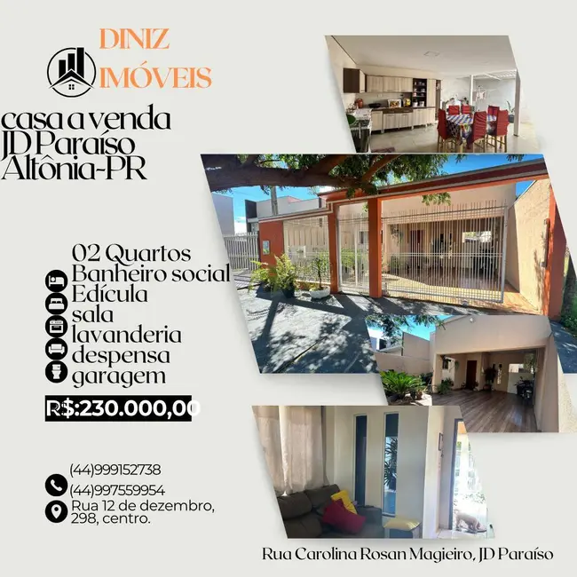 Foto 14 de Casa à venda, 168m2 em Altonia - PR