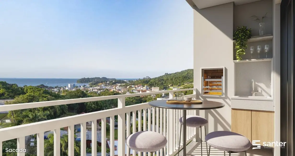 Foto 6 de Apartamento com 2 quartos à venda, 51m2 em Penha - SC