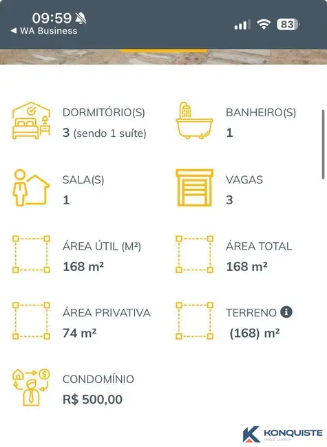 Foto 3 de Cobertura com 3 quartos à venda, 74m2 em Registro, Feira De Santana - BA