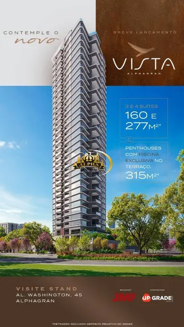 Apartamento com 3 quartos à venda, 160m2 em Alphagran Alphaville, Barueri - SP - imagem 1 Foto 1 de Apartamento com 3 quartos à venda, 160m2 em Alphagran Alphaville, Barueri - SP