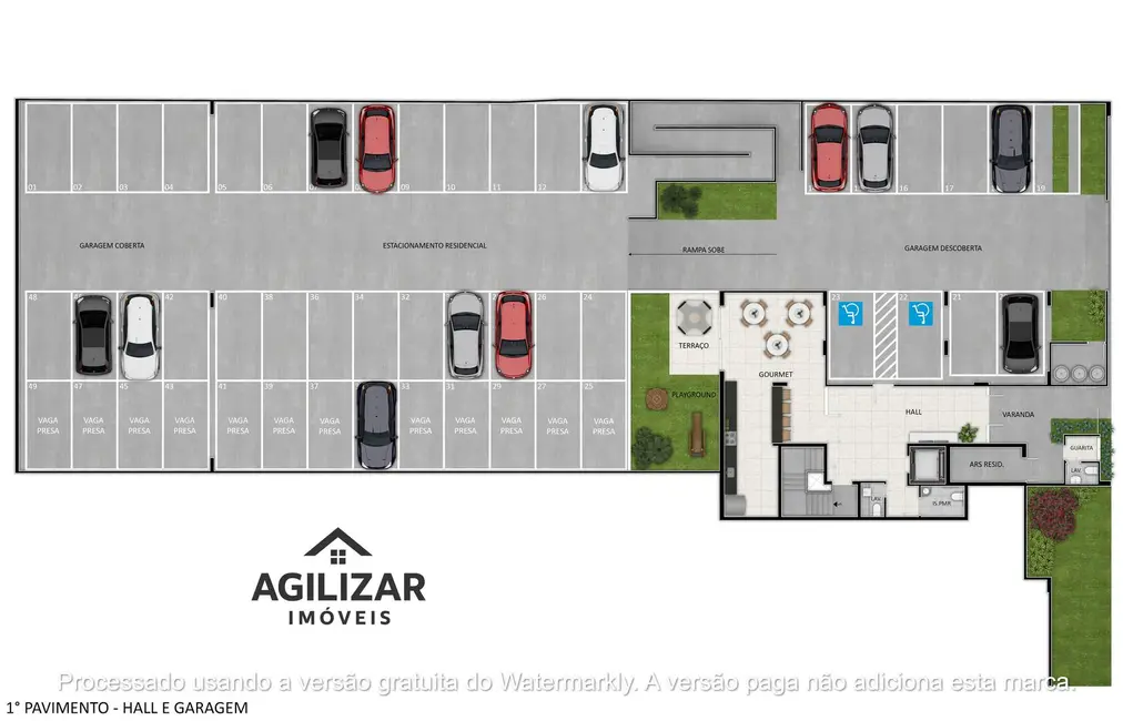 Foto 4 de Apartamento com 3 quartos à venda, 30m2 em Santa Branca, Belo Horizonte - MG