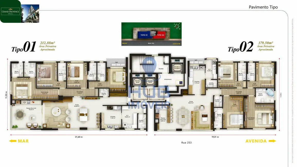 Foto 4 de Apartamento com 4 quartos à venda em Meia Praia, Itapema - SC
