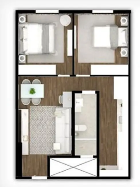 Apartamento com 2 quartos à venda em Meia Praia, Itapema - SC - imagem 9 Foto 9 de Apartamento com 2 quartos à venda em Meia Praia, Itapema - SC