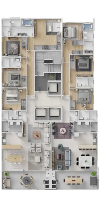 Apartamento com 4 quartos à venda em Meia Praia, Itapema - SC - imagem 2 Foto 2 de Apartamento com 4 quartos à venda em Meia Praia, Itapema - SC