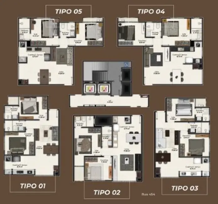 Foto 2 de Apartamento com 1 quarto à venda em Itapema - SC