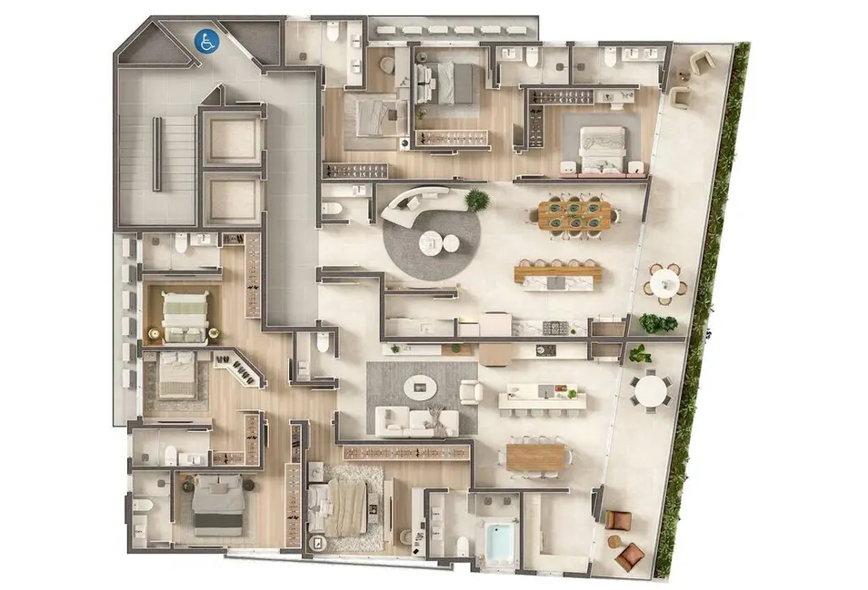 Foto 5 de Apartamento com 4 quartos à venda em Itapema - SC