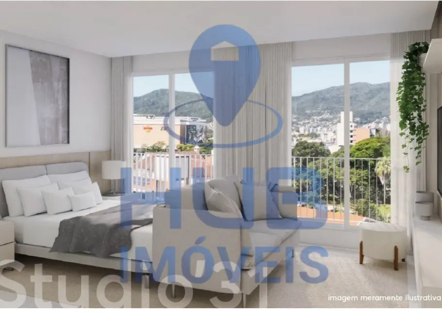 Foto 1 de Apartamento com 1 quarto à venda, 50m2 em Trindade, Florianopolis - SC