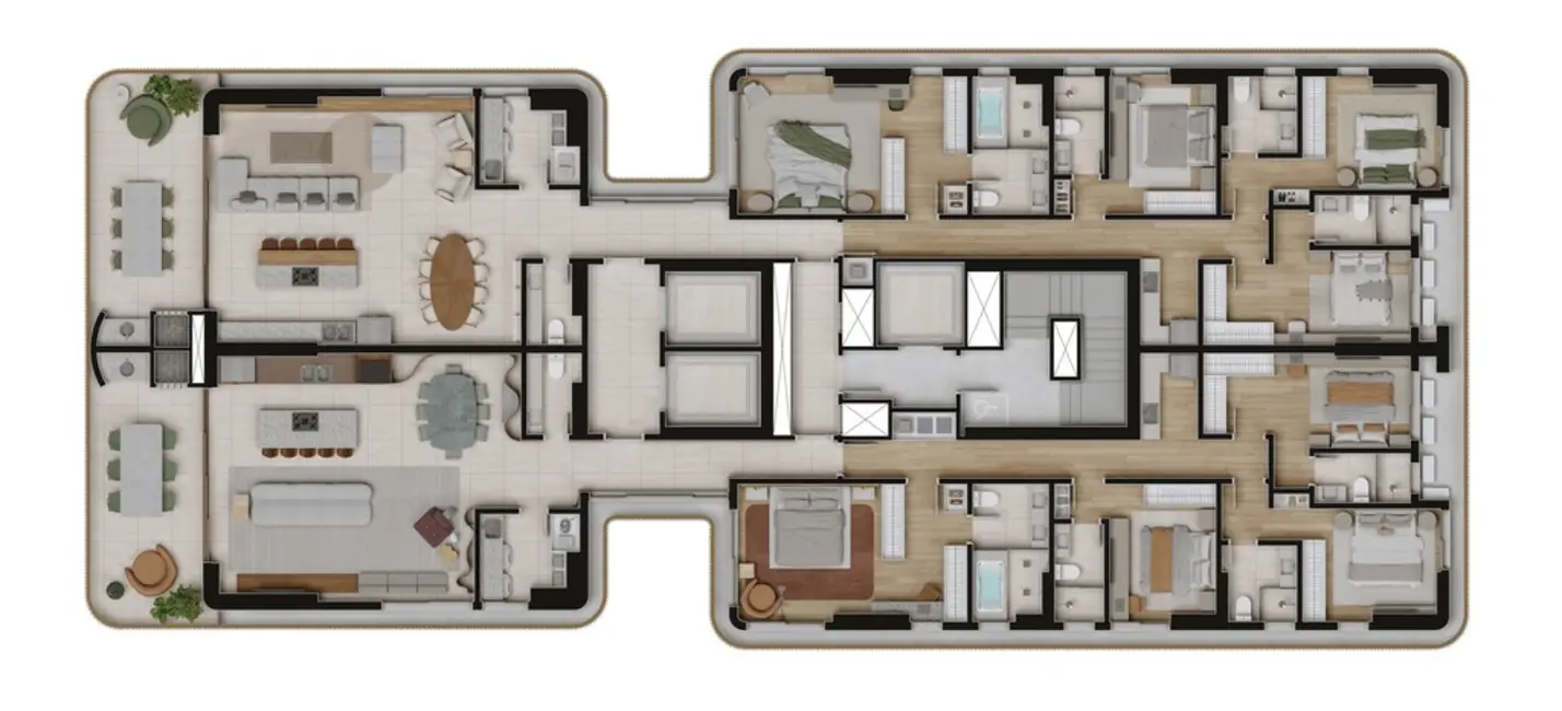 Foto 5 de Apartamento com 4 quartos à venda em Meia Praia, Itapema - SC