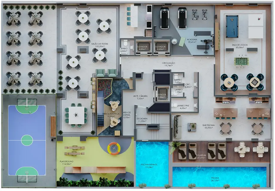 Foto 1 de Apartamento com 4 quartos à venda em Meia Praia, Itapema - SC