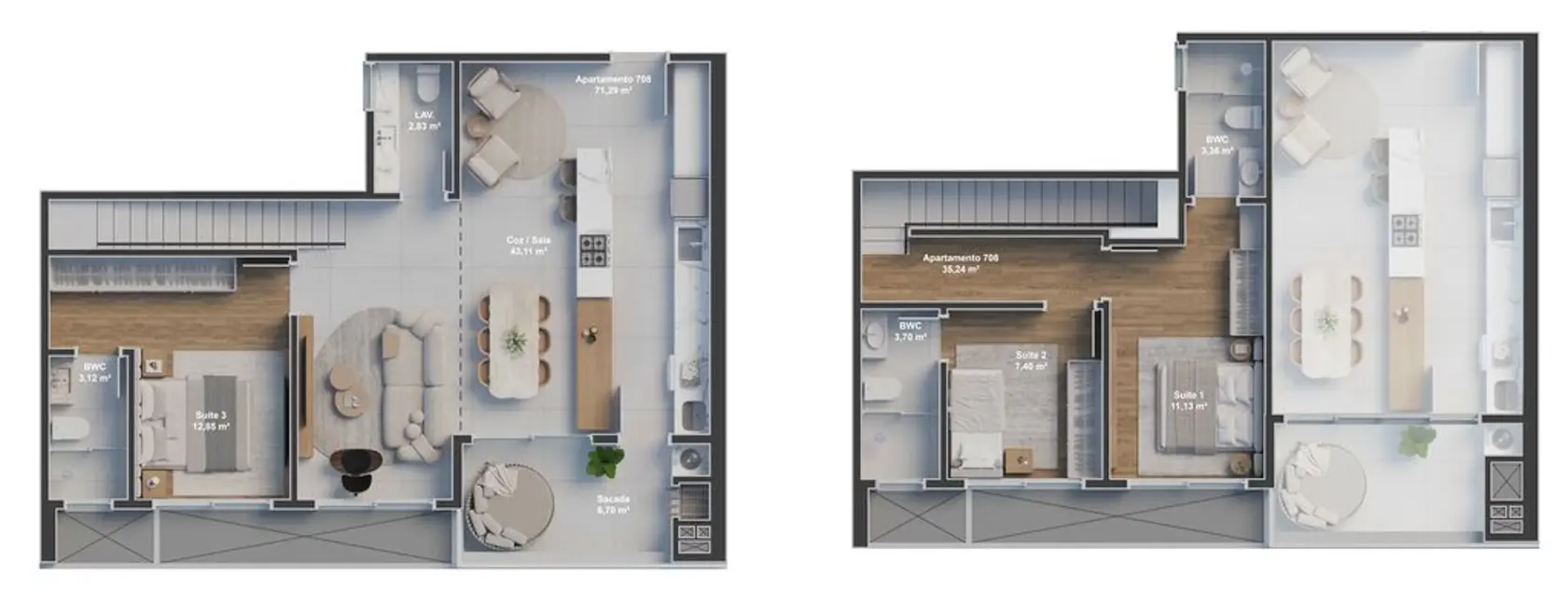 Apartamento com 2 quartos à venda em Ingleses do Rio Vermelho, Florianopolis - SC - imagem 8 Foto 8 de Apartamento com 2 quartos à venda em Ingleses do Rio Vermelho, Florianopolis - SC