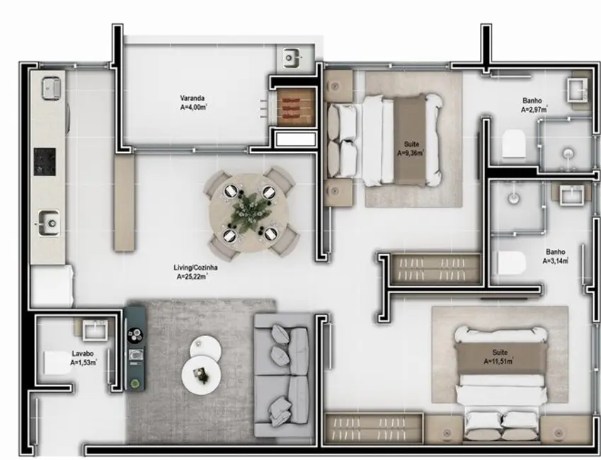 Apartamento com 1 quarto à venda em Ingleses do Rio Vermelho, Florianopolis - SC - imagem 9 Foto 9 de Apartamento com 1 quarto à venda em Ingleses do Rio Vermelho, Florianopolis - SC