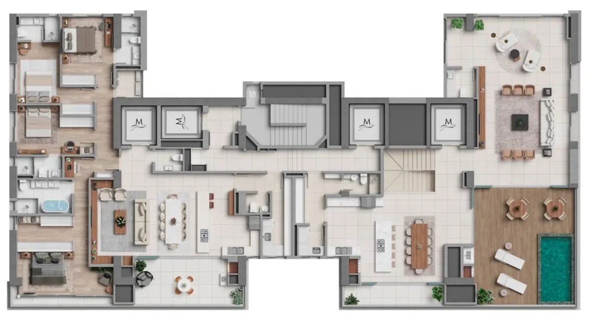 Foto 5 de Apartamento com 4 quartos à venda em Centro, Balneario Camboriu - SC
