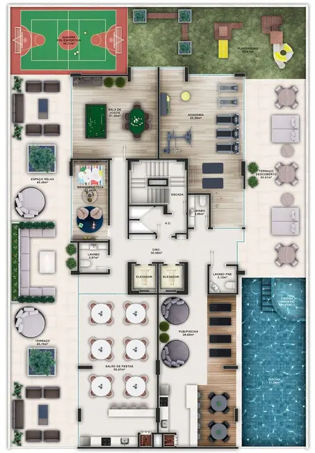 Foto 1 de Apartamento com 3 quartos à venda em Meia Praia, Itapema - SC