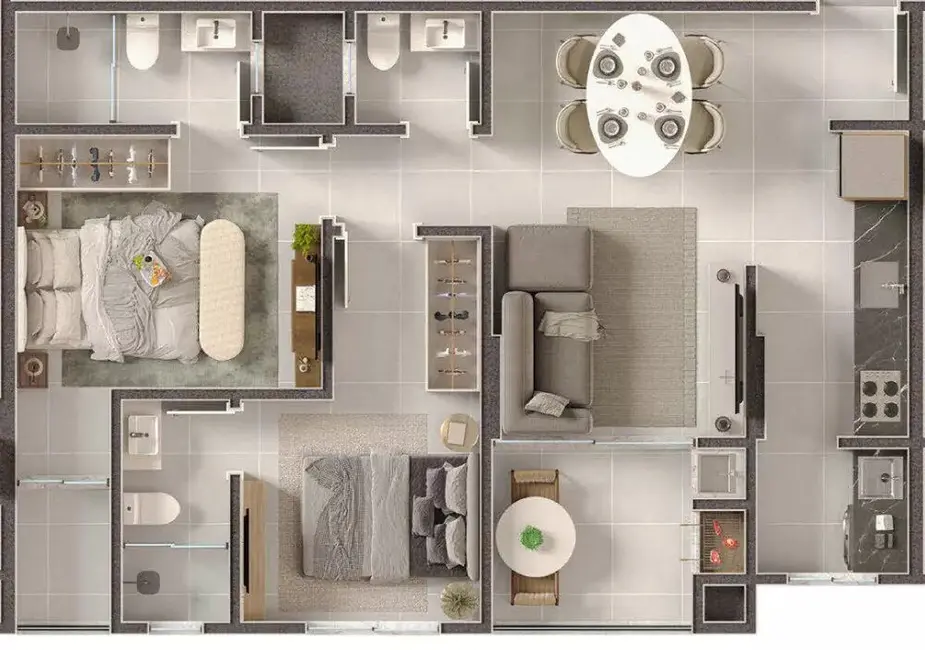 Foto 1 de Apartamento com 3 quartos à venda em Itapema - SC