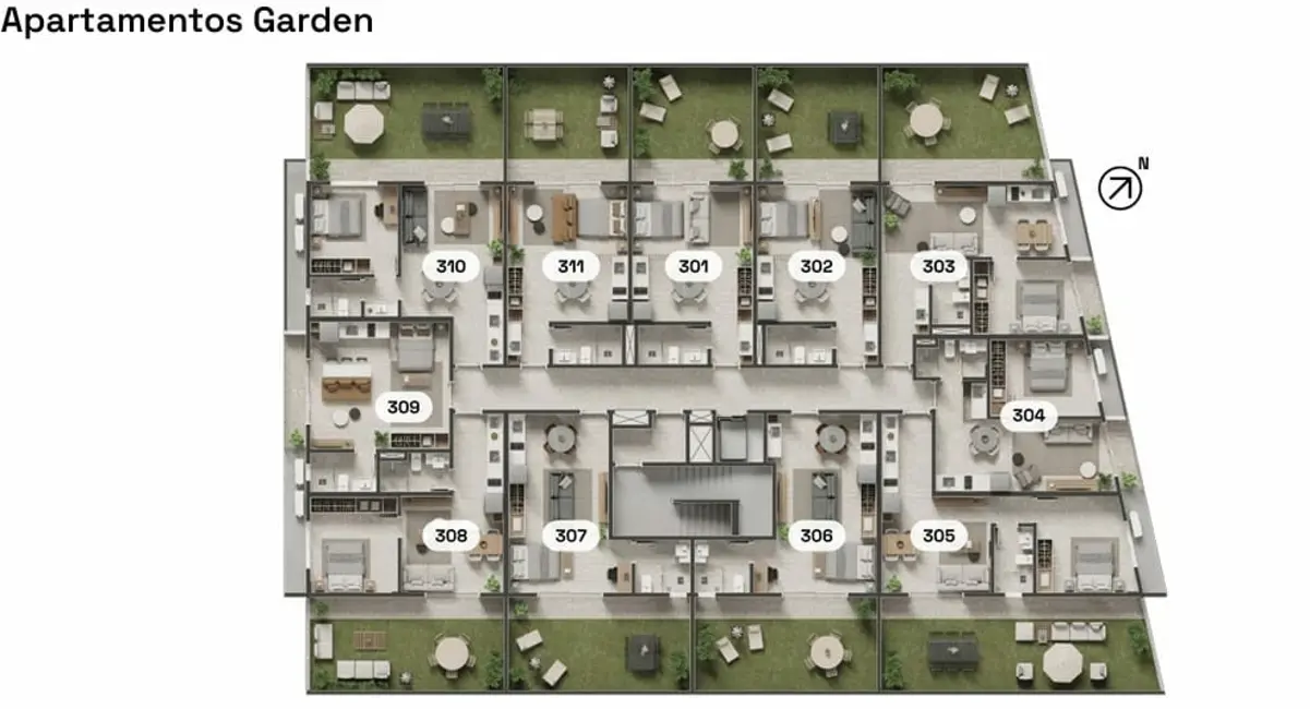 Foto 8 de Apartamento com 1 quarto à venda em Córrego Grande, Florianopolis - SC