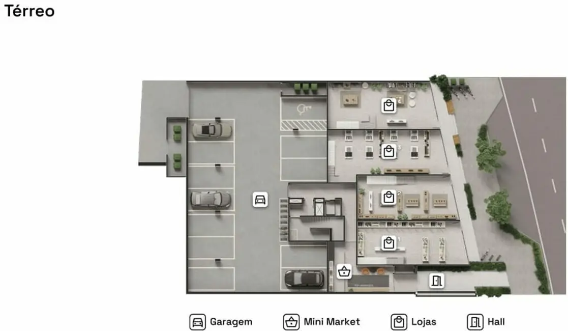 Foto 1 de Apartamento com 1 quarto à venda em Córrego Grande, Florianopolis - SC