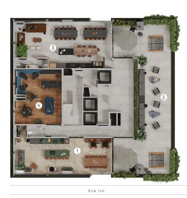 Foto 2 de Apartamento com 4 quartos à venda em Centro, Itapema - SC