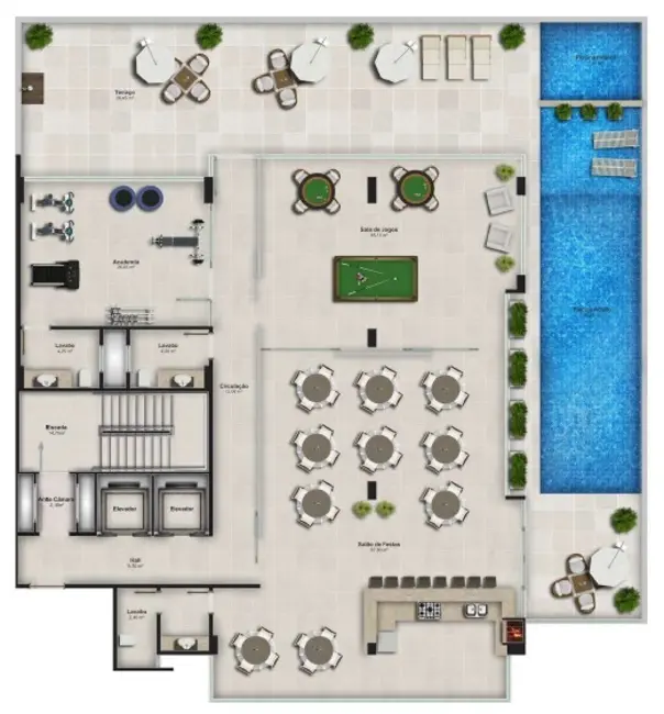 Foto 1 de Apartamento com 4 quartos à venda em Meia Praia, Itapema - SC