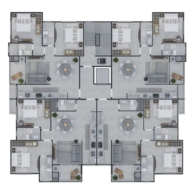 Foto 1 de Apartamento com 2 quartos à venda em Vila Real, Balneario Camboriu - SC