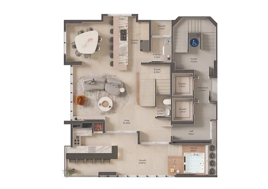 Foto 8 de Apartamento com 4 quartos à venda em Centro, Itapema - SC