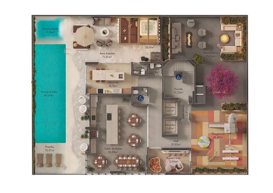 Foto 2 de Apartamento com 4 quartos à venda em Centro, Itapema - SC