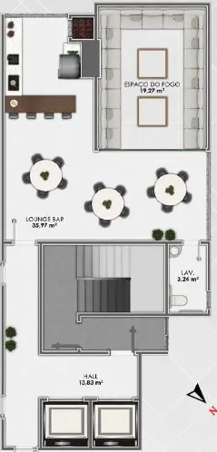 Foto 2 de Apartamento com 3 quartos à venda em Itapema - SC