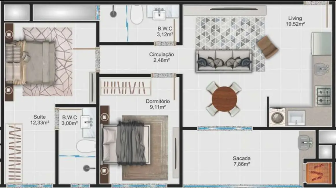 Foto 5 de Apartamento com 2 quartos à venda em Itapema - SC