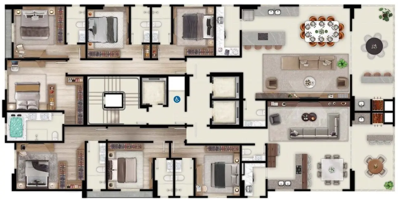 Foto 3 de Apartamento com 3 quartos à venda em Itapema - SC