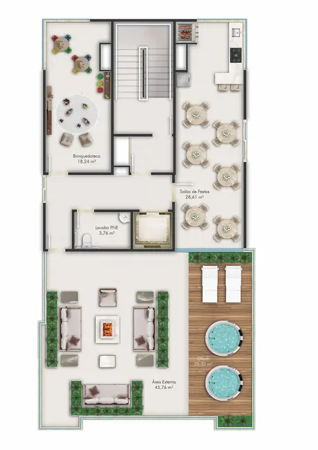 Foto 1 de Apartamento com 2 quartos à venda em Meia Praia, Itapema - SC