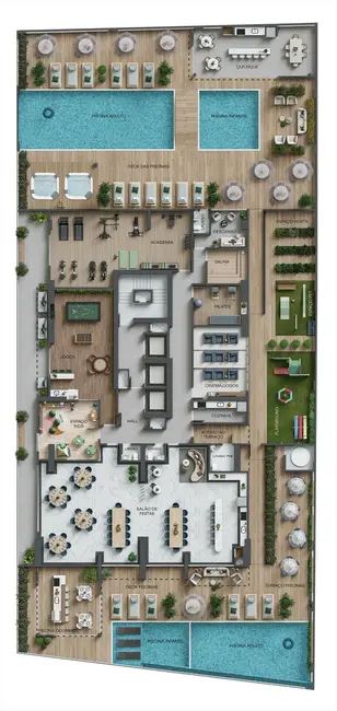 Apartamento com 4 quartos à venda em Meia Praia, Itapema - SC - imagem 2 Foto 2 de Apartamento com 4 quartos à venda em Meia Praia, Itapema - SC