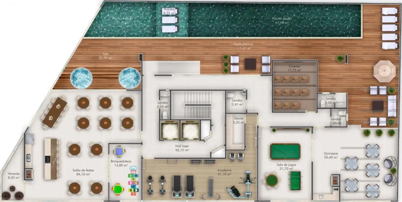 Foto 1 de Apartamento com 4 quartos à venda em Meia Praia, Itapema - SC