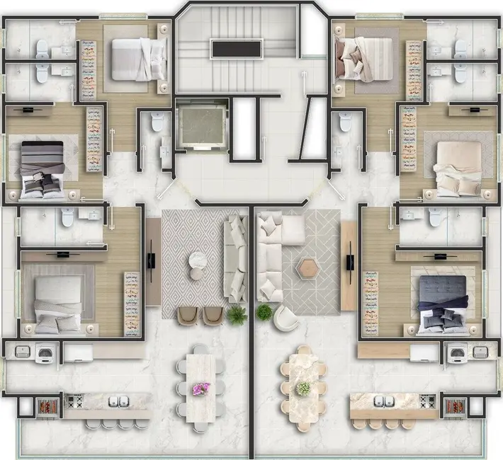 Foto 3 de Apartamento com 3 quartos à venda em Centro, Itapema - SC