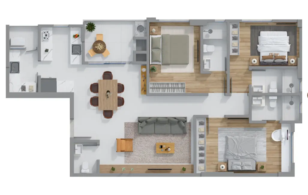 Foto 6 de Apartamento com 2 quartos à venda em Porto Belo - SC