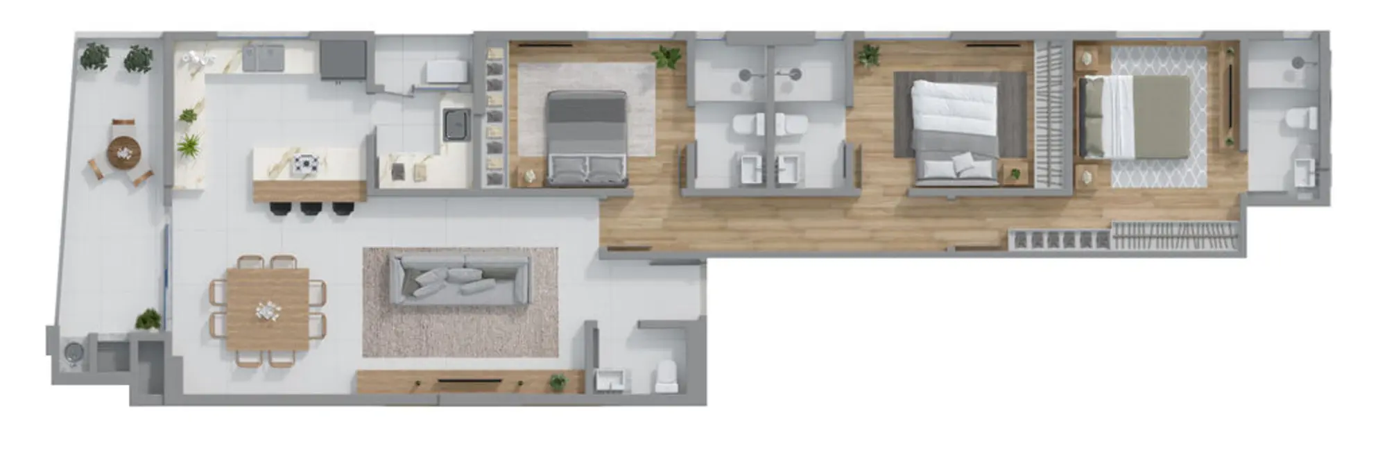 Foto 7 de Apartamento com 2 quartos à venda em Porto Belo - SC