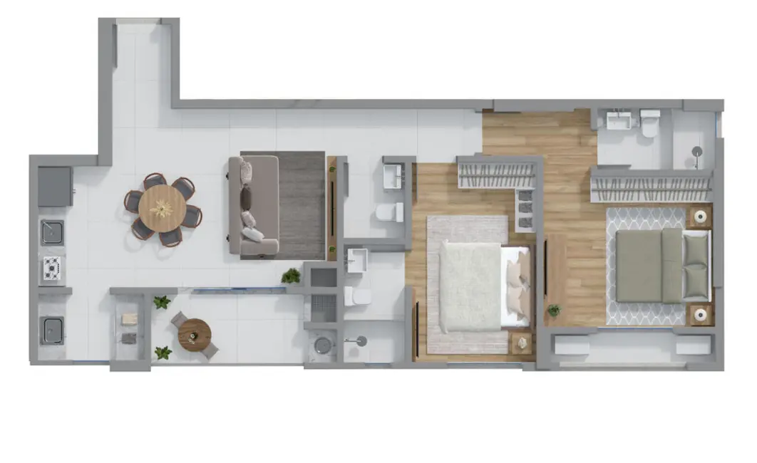 Foto 5 de Apartamento com 2 quartos à venda em Porto Belo - SC