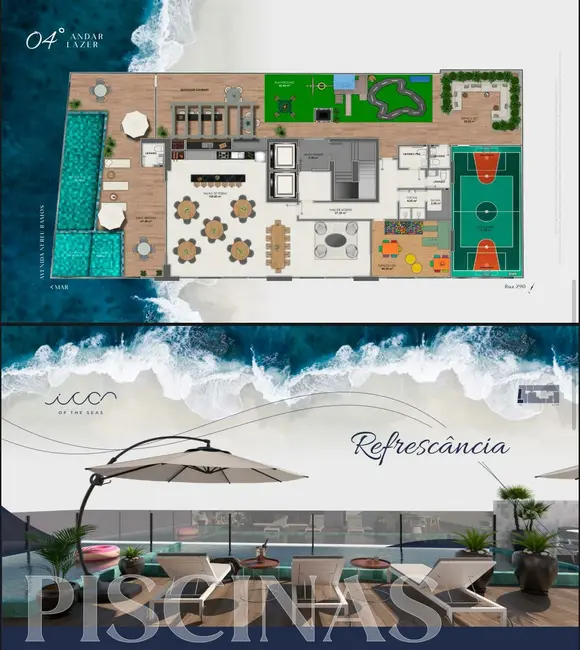 Foto 3 de Apartamento com 4 quartos à venda em Meia Praia, Itapema - SC