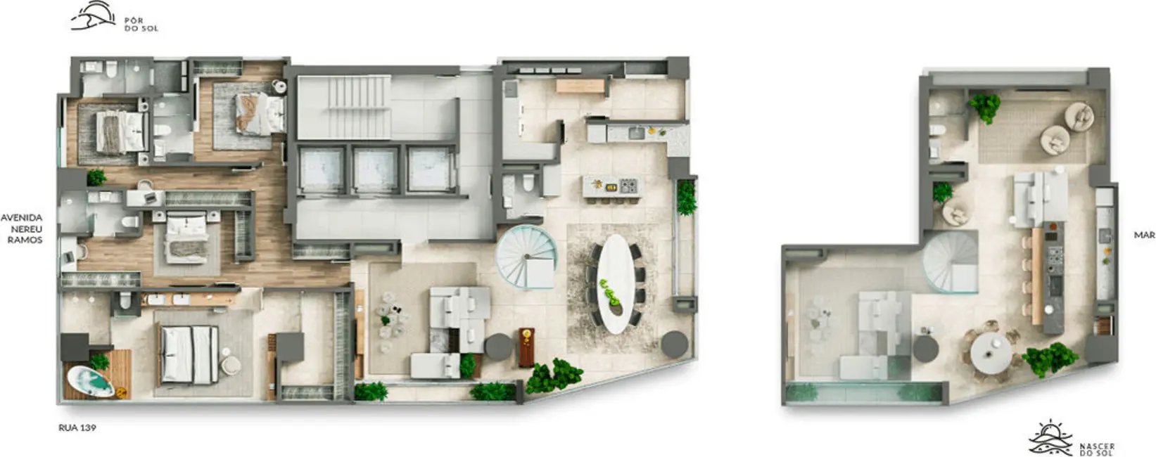 Foto 4 de Apartamento com 4 quartos à venda em Centro, Itapema - SC