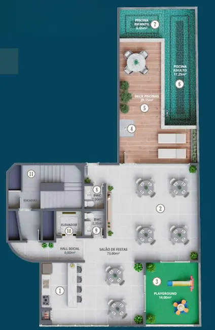 Foto 1 de Apartamento com 2 quartos à venda em Meia Praia, Itapema - SC