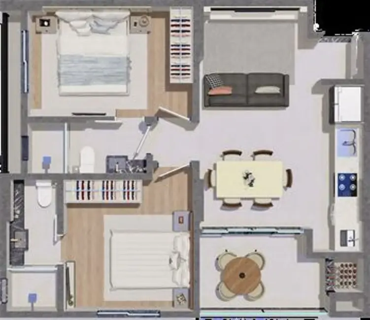 Foto 6 de Apartamento com 2 quartos à venda em Itapema - SC