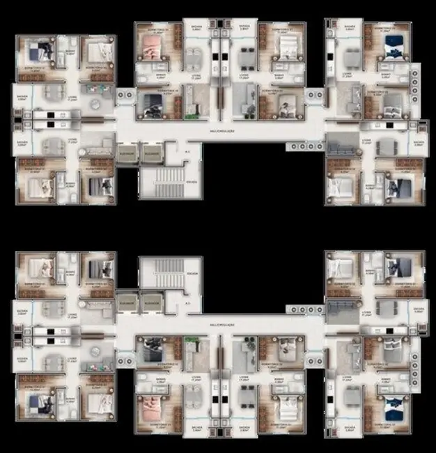 Foto 2 de Apartamento com 2 quartos à venda em Itapema - SC