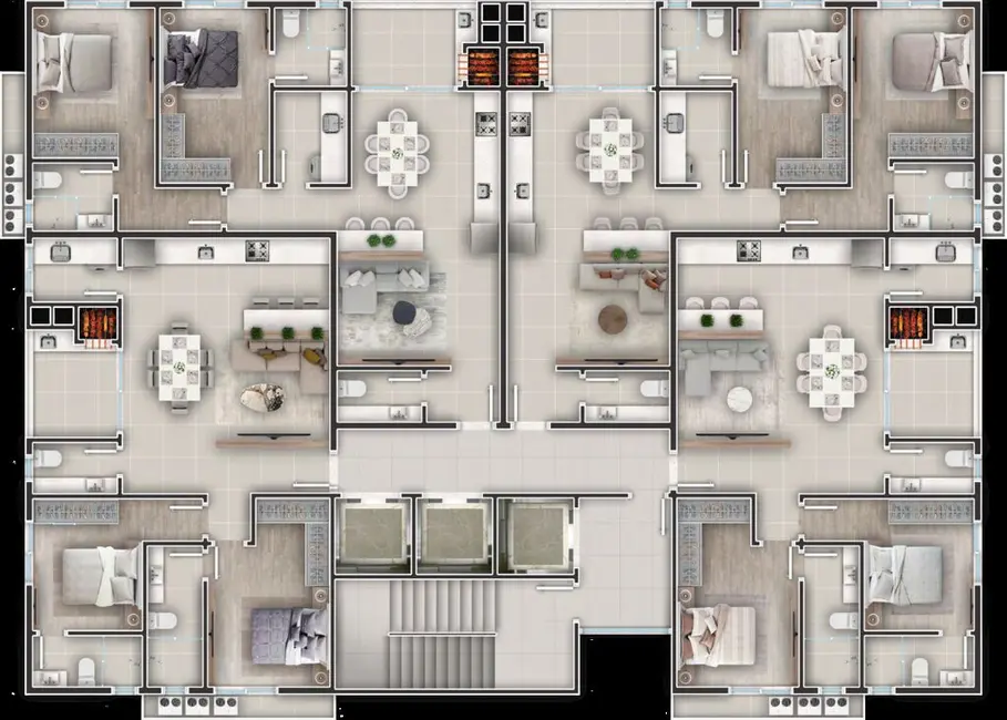 Foto 1 de Apartamento com 2 quartos à venda em Centro, Porto Belo - SC