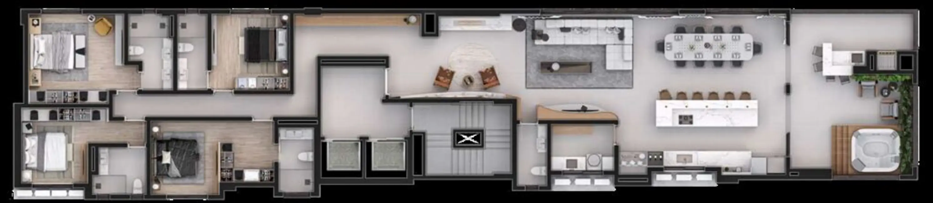 Foto 5 de Apartamento com 4 quartos à venda em Centro, Itapema - SC