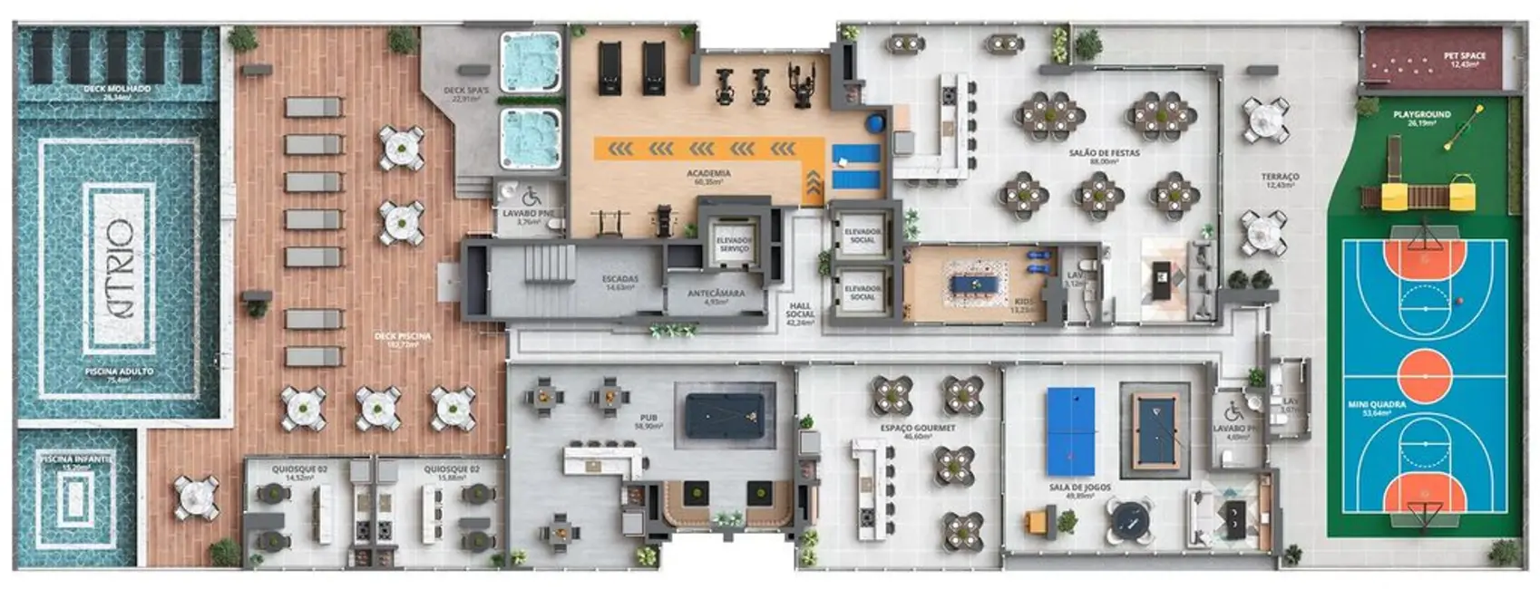 Foto 1 de Apartamento com 4 quartos à venda em Meia Praia, Itapema - SC