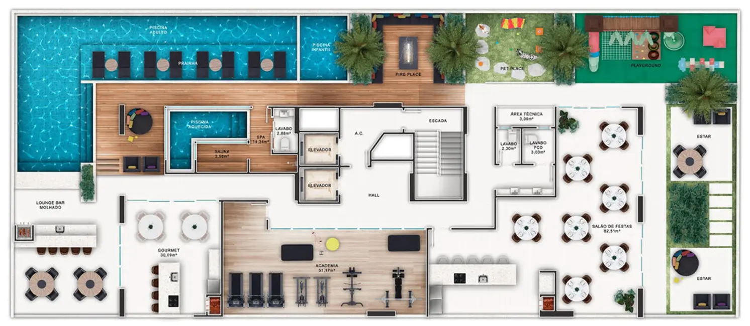 Foto 6 de Apartamento com 3 quartos à venda em Centro, Balneario Camboriu - SC