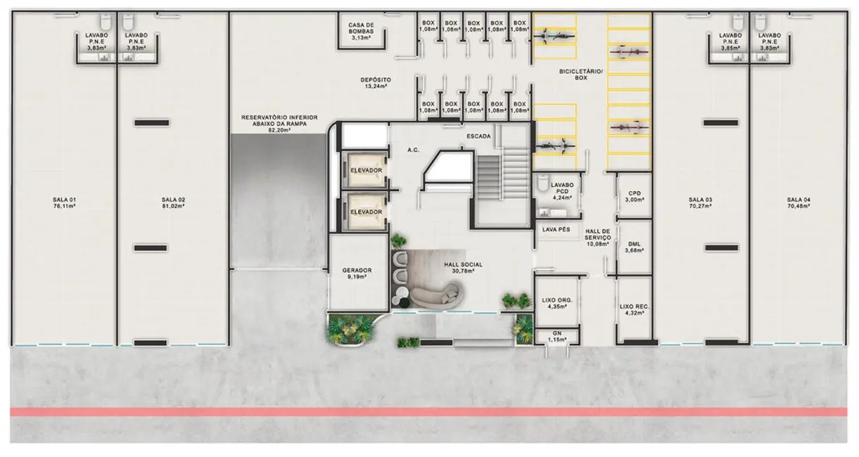 Foto 8 de Apartamento com 3 quartos à venda em Centro, Balneario Camboriu - SC