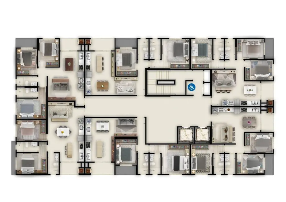 Foto 2 de Apartamento com 2 quartos à venda em Itapema - SC