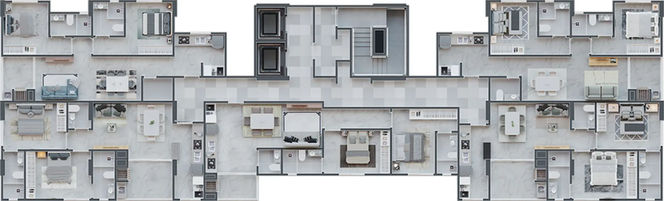 Foto 2 de Apartamento com 2 quartos à venda em Itapema - SC